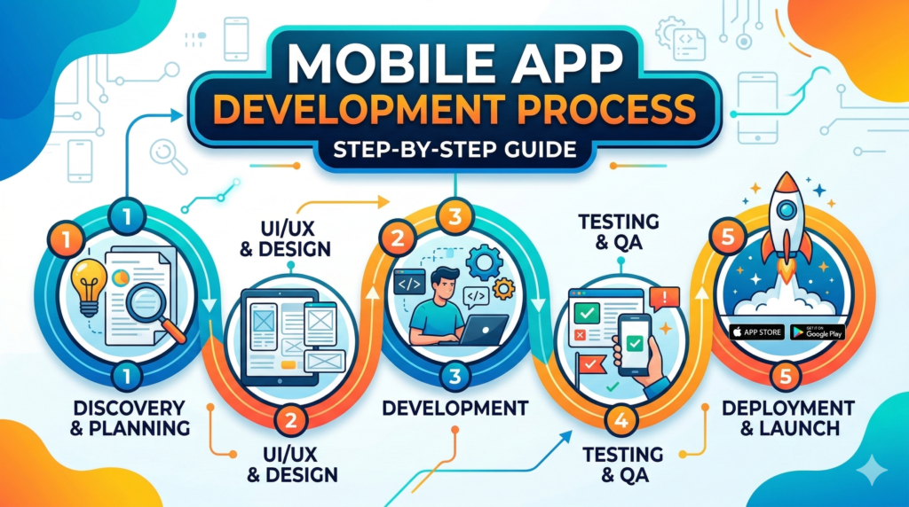 Mobile App Development Process: Step-by-Step Guide - Nerdware Labs Blog
