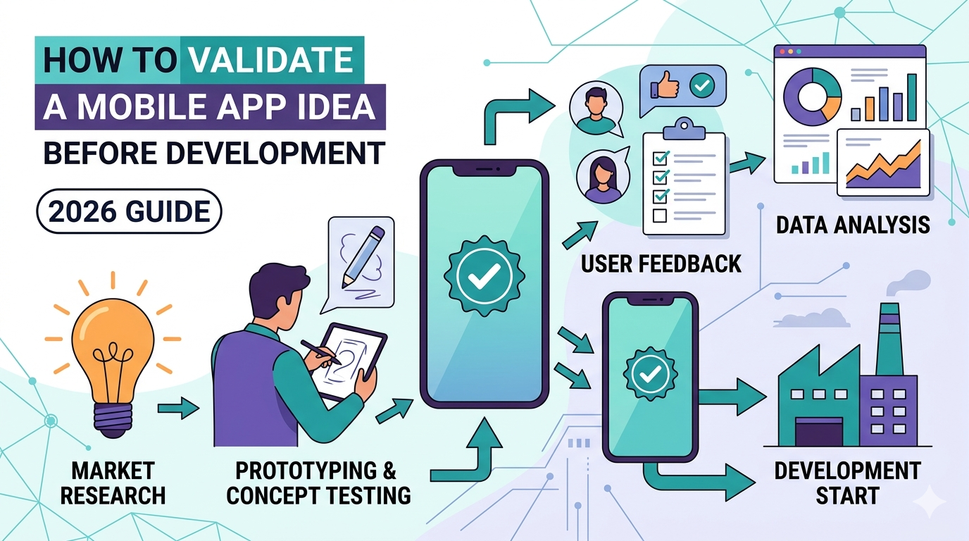 How to Validate a Mobile App Idea Before Development (2026 Guide)